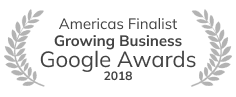 Americas Finalist Growing Business Google Awards 2018